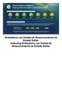 (SSD) DVR 2 Megapíxel (1080p) Lite / 4 Canales TurboHD + 1 Canal IP / 15 Días de Grabación / Unidad de Estado Solido Incluido / H.265+ / Acusense Lite (Evita Falsas Alarmas) / Diseño Ultra Compacto / Extra Silencioso  / eSSD de