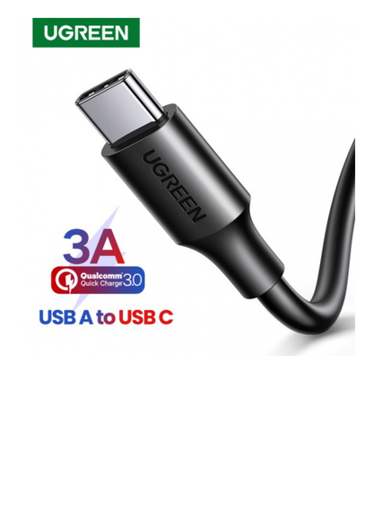 Cable USB-A 2.0 a USB-C | 1 Metro | Carga y Sincronización de Datos | Protección Integrada | Duradero y Flexible| Caja ABS | Cubierta de TPE | Color Negro.