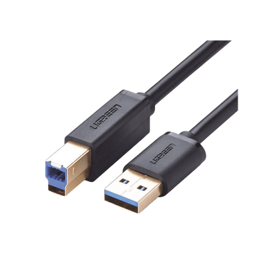 Cable USB-A 3.0 macho a USB-B macho / Ideal para Impresora, Escáner, Pianos, Barras de sonido, etc. / Plug & Play / Compatibilidad Universal / 2 metros