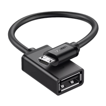 Adaptador OTG Micro USB Macho A USB 2.0 A Hembra