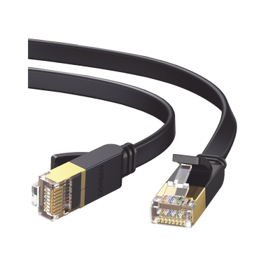 Cable Ethernet Plano Cat7 U/FTP 10 Gigabit 600MHz 1m