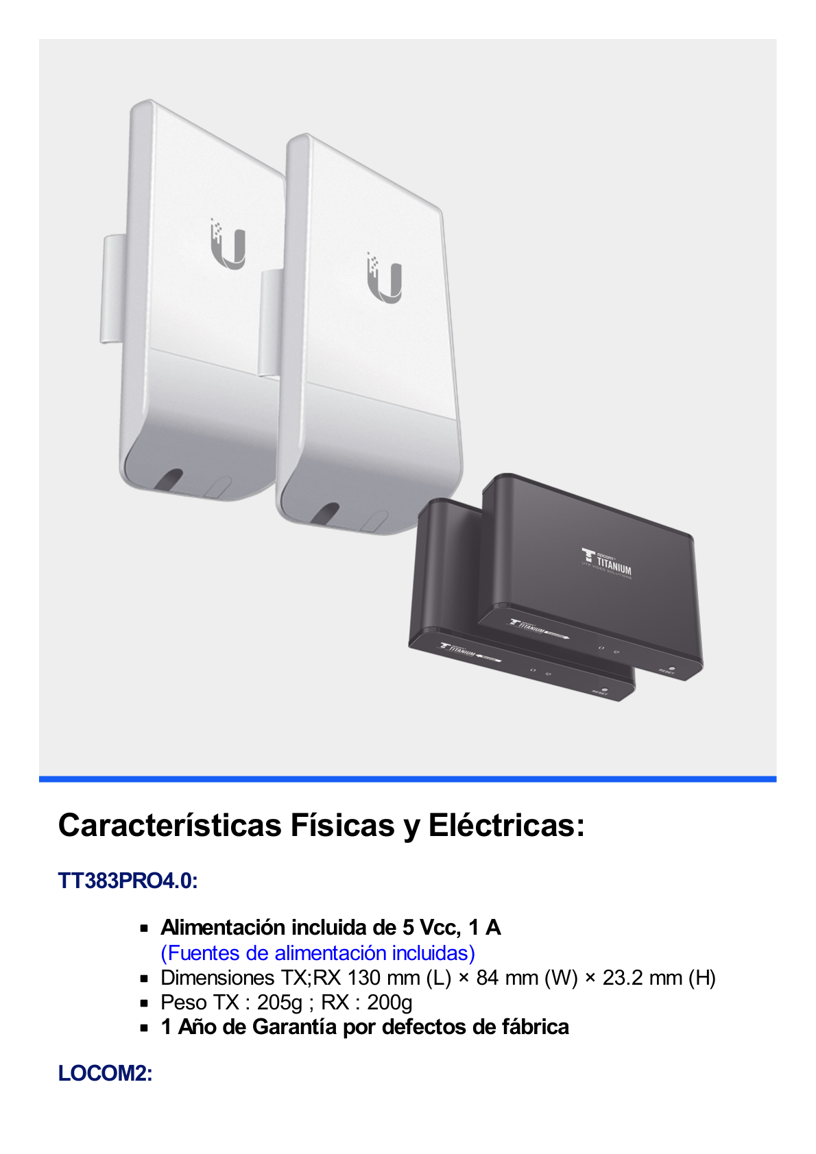 Kit de Enlaces de Video por HDMI Inalámbrico / Distancias  / Soporta Resolución hasta 1080p (Full HD)