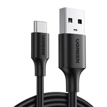 Cable USB-A a USB-C | 2 Metros | Carga y Sincronización de Datos | Carga Rápida 60W | Datos 5 Gbps | QC 3.0/2.0 | FPC | AFC | Protección Integrada | Duradero y Flexible| Caja ABS | Cubierta de TPE | Color Negro.