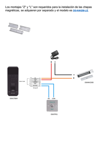 Biométrico WiFi de Acceso y Asistencia Compatible con APP Hik-Connect (P2P) / Lectura de Huella y Tarjetas EM / TCP/IP / 150,000 Eventos / Relevador para Chapa y Reportes de Asistencia