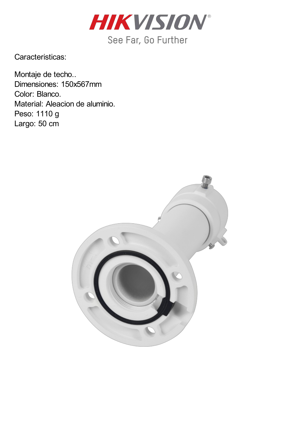 Montaje de Techo de 0.50 mts  / Fabricado en Aluminio