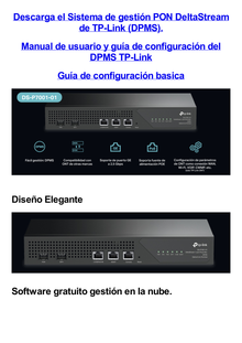 Delta Stream - OLT de 1 puerto GPON / Conexión de hasta 128 ONUs / 1 Puerto 2.5 Gigabit RJ45 Uplink PoE/  1 Puertos SFP+ Uplink / Fuentes Redundantes AC- PoE at / Administración desde la nube (DPMS)