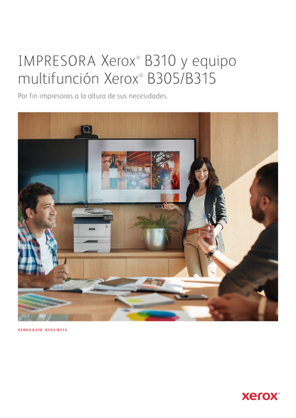 Multifuncional Xerox B315_DNI láser monocromática Duplex USB WiFi ADF 40ppm