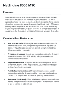 Router Huawei para Redes Empresariales 16 puertos SFP+/ 8 puertos SFP / 4 puertos GE