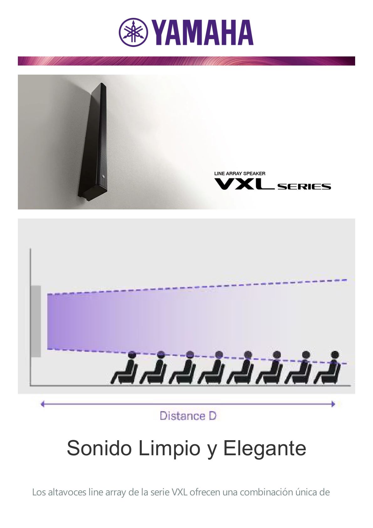 Altavoz de Columna | 16 x 1.5" en Arreglo Lineal | Color Negro