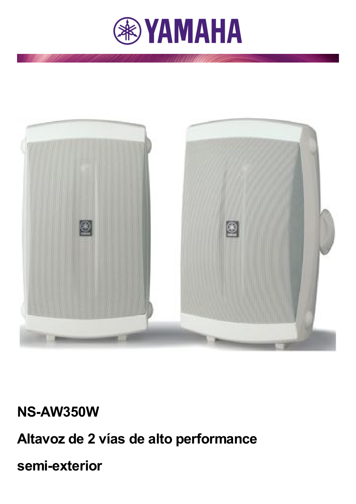 Altavoces de pared | Semi-Exterior | Woofer 6.5 in | Tweeter 1"| 6 ohms | Par | Color Blanco