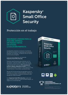 ESD KASPERSKY SMALL OFFICE SECURITY 5 DIS + 5 MOBILE + 1 FILE SERVER 1 AÑO