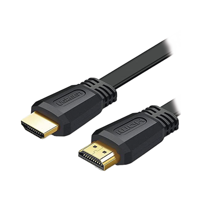 Cable HDMI 2.0 Plano de 5 m / 4K@60Hz / HDR / 3D / HEC (Canal Ethernet HDMI) / ARC (Canal de Retorno de Audio) / Color Profundo de 48 bits / Audio de 32 canales / HDCP /Audio Dolby True HD 7.1 / 18 Gbps / Estañado y Triple Blindaje / Anti Interfere