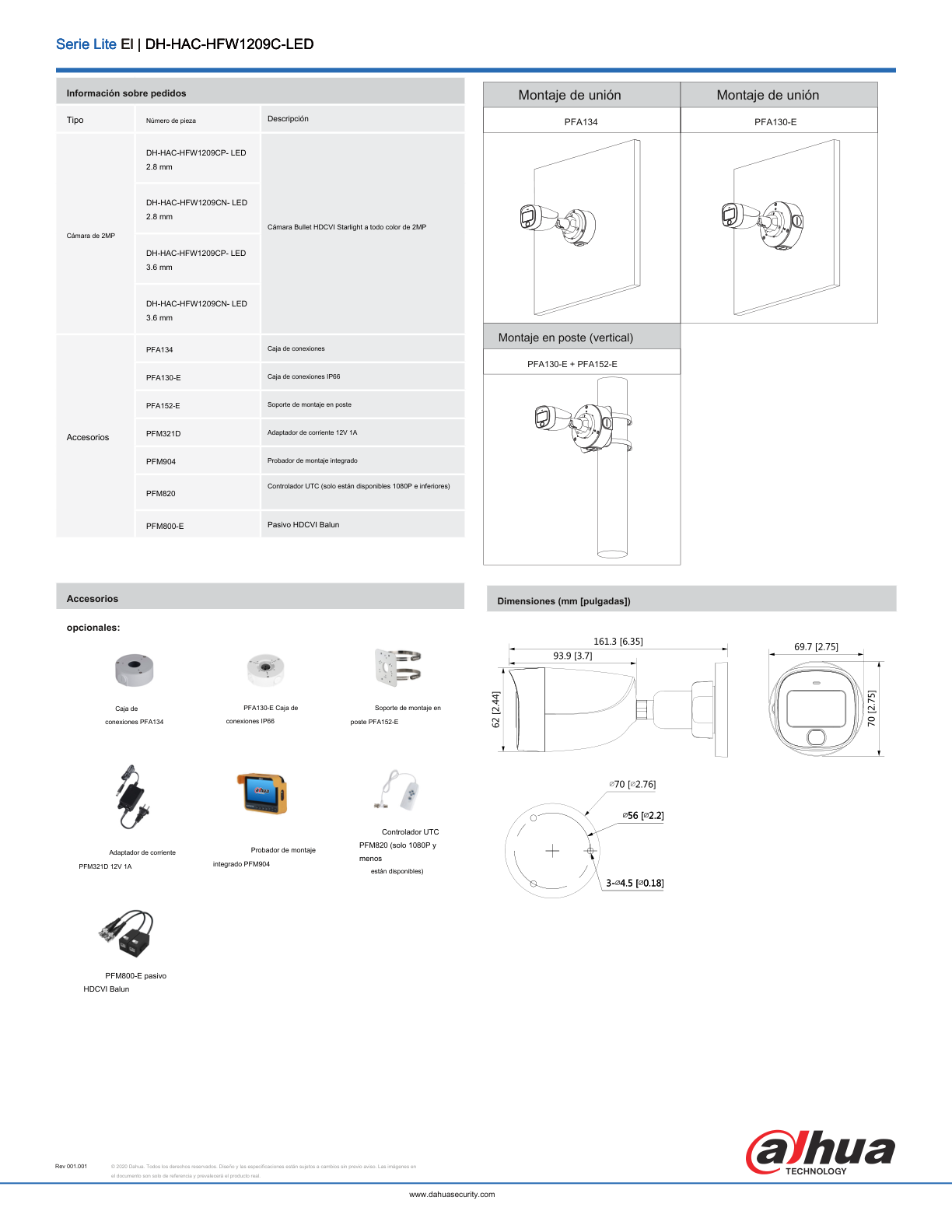 Kit Dahua DH-KIT/XVR1B04-I/4-HFW1209CN-LED-0280B dvr full color 4 canales 2 mpx dvr cooper wizsense y 4 camaras full color busqueda de humanos y vehiculos