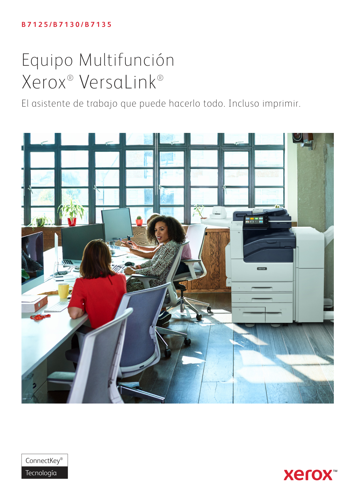 Multifuncional Xerox B7130_D Láser Monocromática Dúplex Ethernet USB 30ppm. Requiere instalación por agencia de servicio para hacer válida su GARANTIA