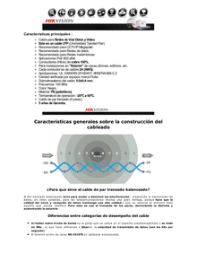 Bobina de Cable UTP 305 Mts / Cat 5E (24 AWG) / Color Negro / PE / Uso en Exterior / 100% Cobre / Aplicaciones de CCTV, Redes de Datos y Enlaces Inalámbricos