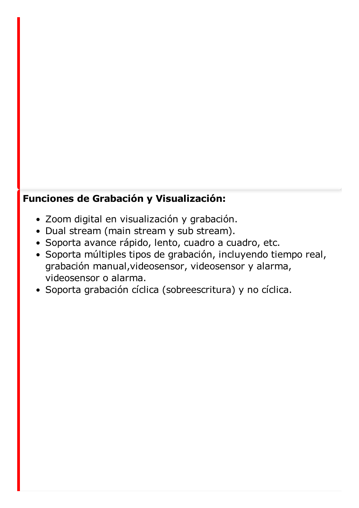 NVR 12 Megapixel (4K) / 128 Canales IP / 24 Bahías de Disco Duro / 4 Tarjetas de Red / Soporta RAID / Reconocimiento Facial / Bases de Datos / Filtro de Falsas Alarmas / Detección de Cuerpo Humano y Vehículos