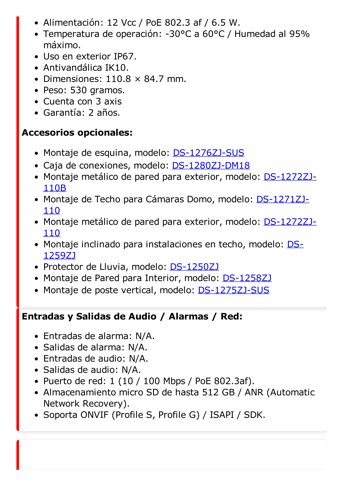 Domo IP 4 Megapixel / Lente 2.8 mm / 30 mts IR EXIR / Exterior IP67 / K10 /  WDR 120 dB / PoE / ACUSENSE (Evita Falsas Alarmas) / ONVIF / MicroSD / ACUSEARCH