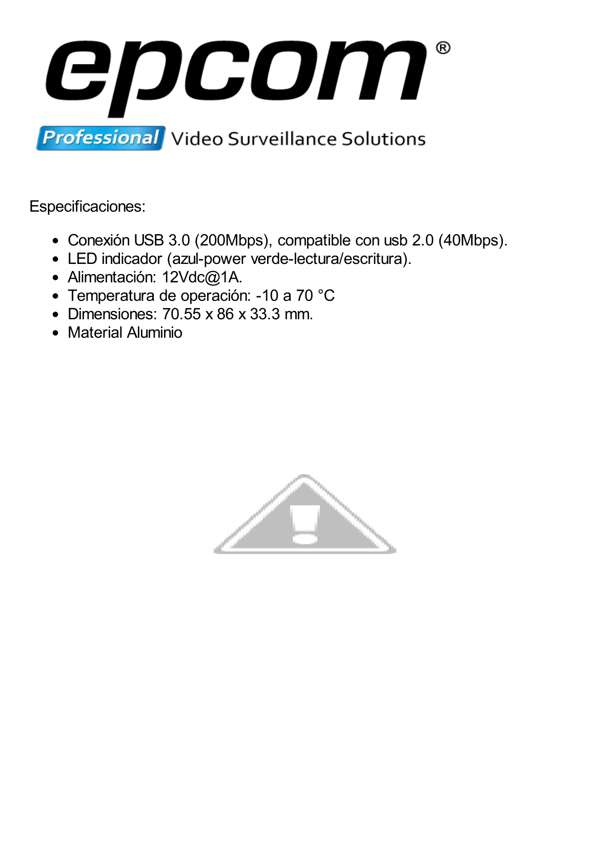 Lector Externo de Disco Duro XMR Series compatible con los modelos XMR401HDS, XMR401AHDS, XMR404HD.