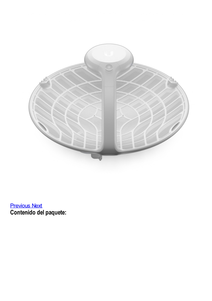 Radio UISP PTP airFiber de 60 GHz largo alcance con tecnología Wave, hasta 1.9 Gbps