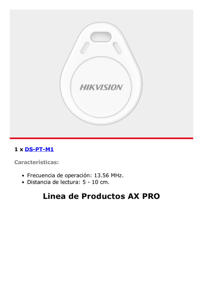 (AX PRO) KIT de Alarma AX PRO con GSM (3G/4G) para RONDINES / Incluye: 1 Hub con bateria de respaldo/ 1 Lector Tag / 1 Tag / Compatible con Hik-Connect P2P