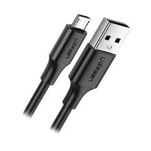 Cable USB-A a Micro USB | 1 Metro | Tecnología de Carga Rápida Qualcomm / QC 3.0/2.0 | Recarga hasta 18W | Transmisión de Datos hasta 480Mbps | Tecnología de Carga Segura | Hasta 5,000 Flexiones | ABS y PVC de Alta Duraci&o