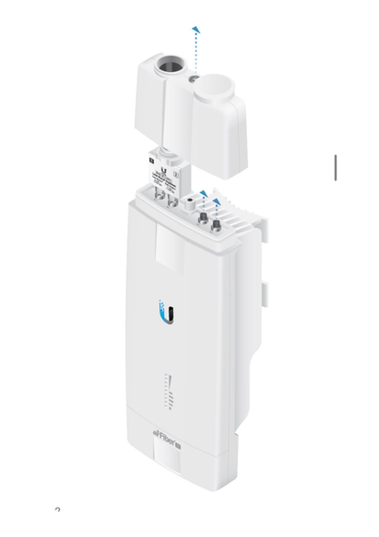 Radio de Backhaul de alta capacidad hasta 1.2 Gbps, banda licenciada 11 GHz (10.7-11.7 GHz), Incluye antena AF-11G35 y un duplexer banda baja AF-11-DUP-L