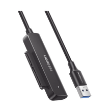 Cable Adaptador SATA a USB 3.0 | SATA 3.0/2.0 | Soporta HDD y SSD de 2.5" | Soporta S.M.A.R.T, TRIM, UASP | No Requiere Adaptador de Corriente | Cable 50 cm.