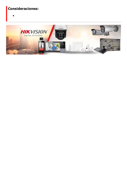 NVR 8 Megapixel (4K) / 4 canales IP / Soporta Cámaras con AcuSense / 1 Bahía de Disco Duro / 4 Puertos PoE+ / Salida de vídeo 4K / Videoanaliticos