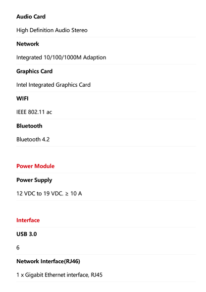 OPS Modular Compatible con DS-D5CXXRB/B / Core i5 9400H / 8 GB RAM / SSD de 256 GB / Bluetooth 4.0 / Salida HDMI y DP / 1 Puerto RJ45 / Soporta H.265 y Resolución 4K