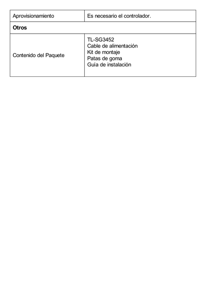 Switch Omada SDN Administrable / 48 puertos Gigabit y 4 puertos SFP / Funciones sFlow, QinQ y QoS / Administración centralizada OMADA