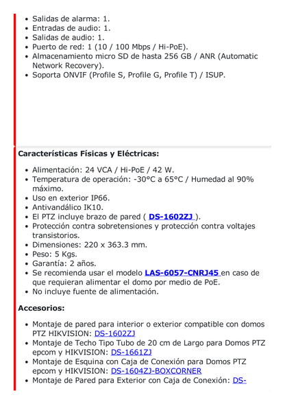 [ PROTECCIÓN ACTIVA ] Domo PTZ IP 8 Megapixel / 25X Zoom / 200 mts IR / ACUSENSE (Evita Falsas Alarmas) / IP66 / IK10 / Alerta Audible y Luz Estroboscópica / Autoseguimiento 2.0 / Hi-PoE / DARKFIGHTER / Rapid Focus / microSD