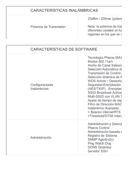 CPE de Exterior de 5 GHz a 300Mbps, Antena direccional de 13dBi, potencia de 27 dBm