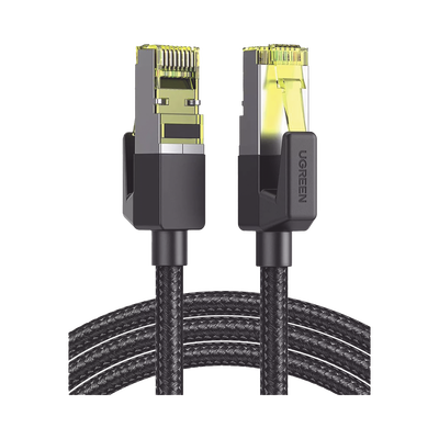 Cable Ethernet Cat7 CLASSⅠF/FTP Redondo con Malla de Nylon 3 Metros