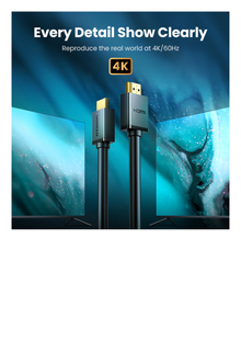 Cable HDMI 2.0 4K@60Hz | 2 metros | HDR | 3D | HEC (Canal Ethernet HDMI) | ARC (Canal de Retorno de Audio | Color Profundo de 48 bits | Audio de 32 canales | HDCP | Dolby True HD 7.1 | 18 Gbps | Múltiple Blindaje | Calidad Premium.