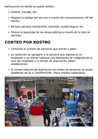 Domo IP 4 Megapixel / Lente Mot. 2.8 a 12 mm / Conteo de Personas / WDR 140 dB / 30 mts IR EXIR / DARKFIGHTER / Exterior IP67 / IK10 / Detección Facial / Búsqueda por Atributos / microSD