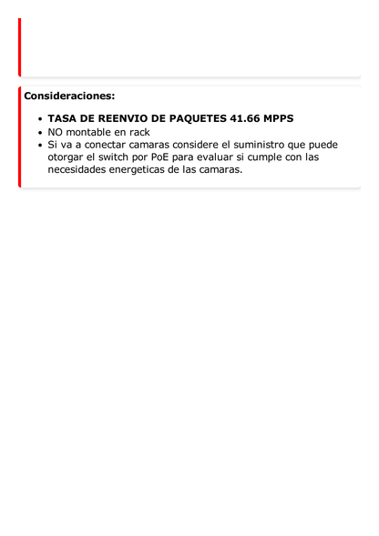 Switch Gigabit PoE+ / Administrable / 24 Puertos 1000 Mbps PoE+ /  1 Puerto 10/100/100 uplink /1 Puerto 1000 Mbps Uplink / 1 Puertos SFP Uplink / Configuración Remota desde Hik-PartnerPro / Modo Extendido hasta 300 Metros / 370 W