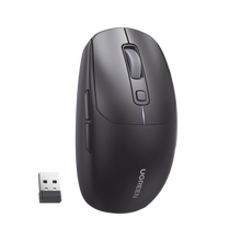 Mouse Gaming Inalámbrico| 5000 DPI | 5 Niveles de DPI  |6 Botones | Recargable | Tri-Modo USB/BT/2,4 GHz | Diseño Ergonómico | Alta Capacidad de Batería | Luz Led | Compatible con Windows macOS Android iOS Linux.