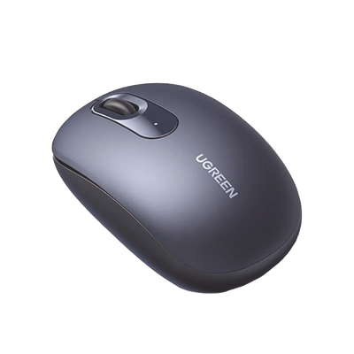 Mouse Inalámbrico 2.4G 800/1200/1600/2400 DPI / Función de 3 botones / Alcance 10m / Silencioso / Ergonómico / Anti-caída y Anti-interferencias / Color Midnight Blue / Batería Alcalina AA (incluida).