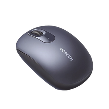 Mouse Inalámbrico 2.4G 800/1200/1600/2400 DPI / Función de 3 botones / Alcance 10m / Silencioso / Ergonómico / Anti-caída y Anti-interferencias / Color Midnight Blue / Batería Alcalina AA (incluida).