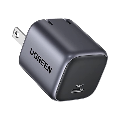 Cargador Mini de 30W serie Nexode | 1 USB-C de Carga Rápida | Tecnología GaN II | Power Delivery 3.0 | Quick Charge 4.0 | Carga Inteligente | Múltiple Protección | Mayor Eficiencia Energética | Tamaño Compacto.