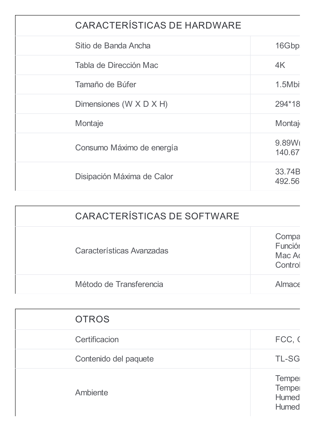 Switch Gigabit PoE+ no administrable de 8 puertos 10/100/1000 Mbps, para escritorio