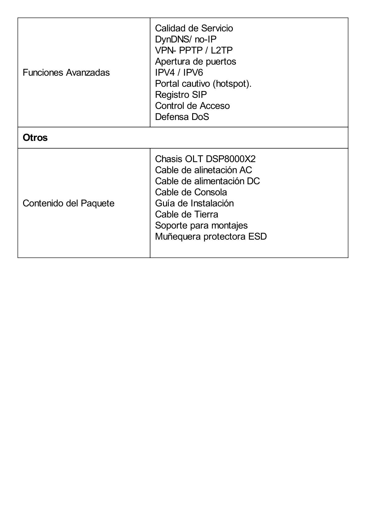 DeltaStream - OLT Módular GPON / Conexión de hasta 4,096 ONUs / 2 Tarjetas Main / Puertos Gigabit RJ45 Uplink / 4 Puertos SFP+ Uplink / Fuente Redundante AC- DC (incluida) / Administración desde la nube (DPMS)