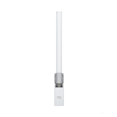 Antena omnidireccional, potente cobertura de 360°, doble polaridad MIMO 2x2, frecuencia 2 GHz (2.35-2.55 GHz) de 10 dBi