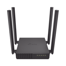 Router Inalámbrico doble banda AC, 2.4 GHz y 5 GHz Hasta 1200 Mbps, 4 antenas externas omnidireccional, 4 Puertos LAN 10/100 Mbps, 1 Puerto WAN 10/100 Mbps, Versión 6