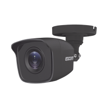 Bala TURBOHD 5 Megapíxel / Lente 2.8mm (85° de Visión) / Exterior IP66 / IR EXIR 20 mts / TVI-AHD-CVI-CVBS / Metal / Color Gris Oscuro