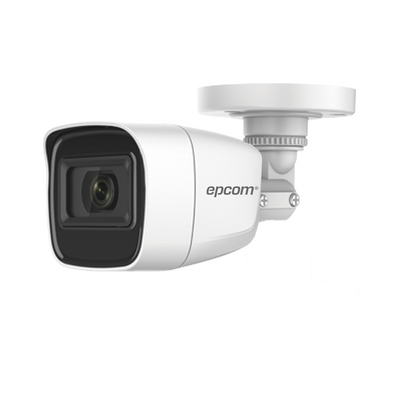 AUDIO POR COAXITRON / Bala TURBOHD 2 Megapixel (1080p) / Gran Angular 106° / Lente 2.8 mm / 25 mts IR EXIR / Exterior IP66 / 4 Tecnologías / dWDR