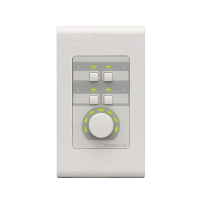 Panel de Control Digital | 1 Volumen | 4 Switches Configurables | Compatible con Procesadores Serie MA, PA, y MTX