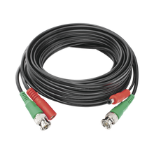 Cable coaxial ( BNC RG59 ) + Alimentación / SIAMÉS / 5 Metros / 100 % COBRE / Para Cámaras 4K  / Uso interior y exterior