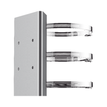 Montaje de Poste para PTZ / Acero Inoxidable / Compatible con PTZ HIKVISION