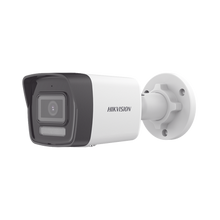 Bala IP 2 Megapixel / Lente 2.8 mm / Dual Light (30 mts IR + 20 mts Luz Blanca) / Micrófono Integrado / ACUSENSE Lite / Exterior IP67 / H.265+ / PoE / ONVIF